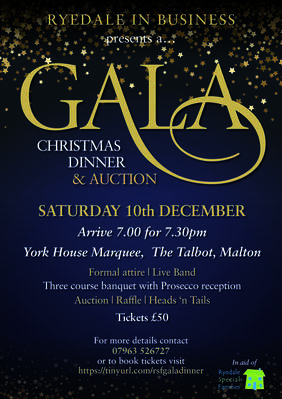Gala Christmas Dinner & Auction